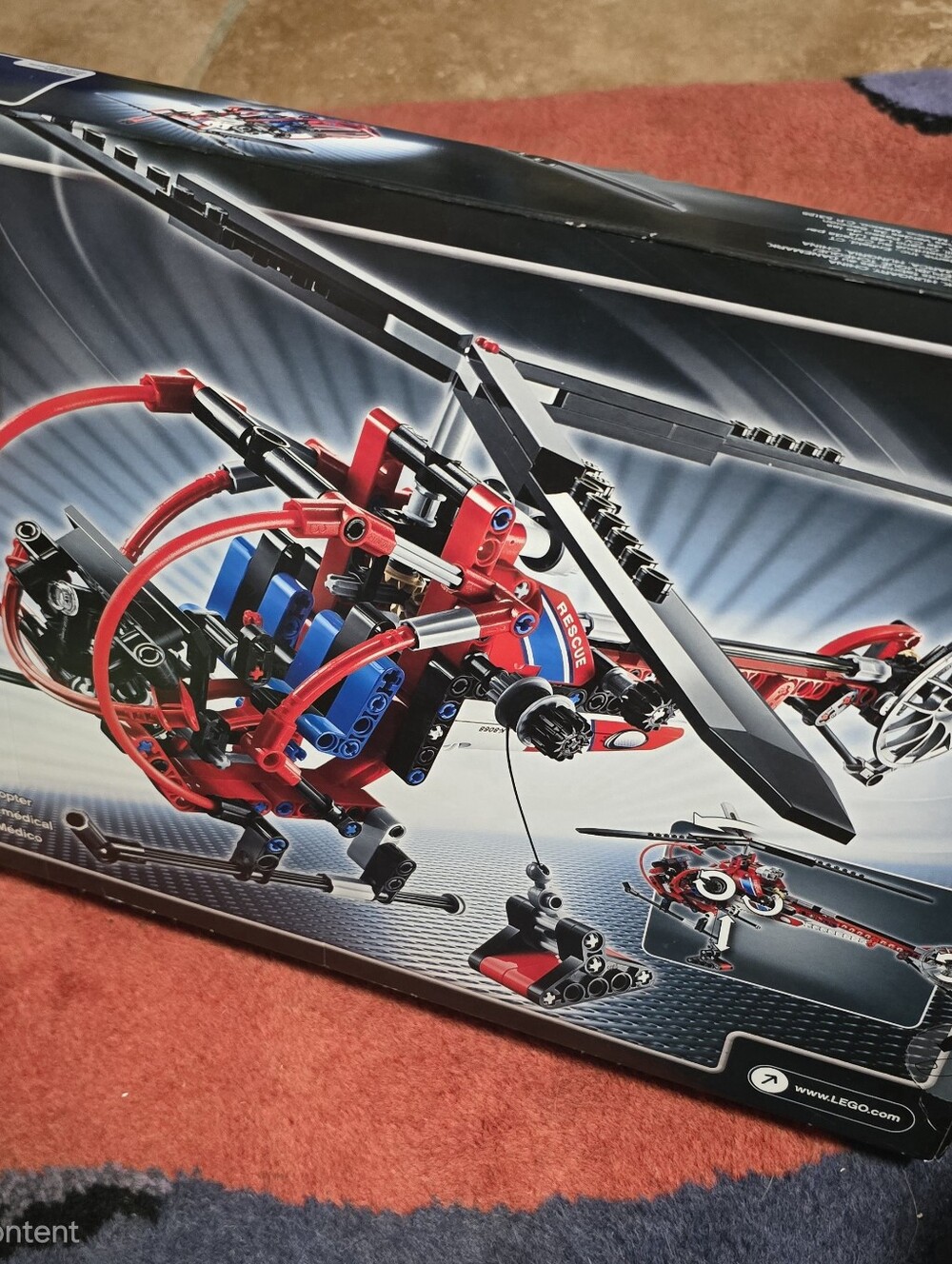 Lego 8068. New TECHNIC Rescue Helecopter